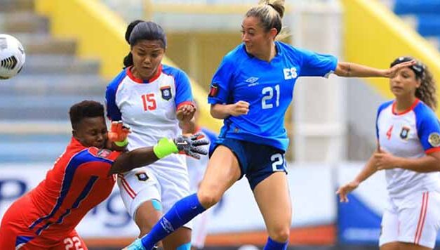 La selección femenina de El Salvador debutó en las eliminatorias con paliza de 6-0 sobre Belice