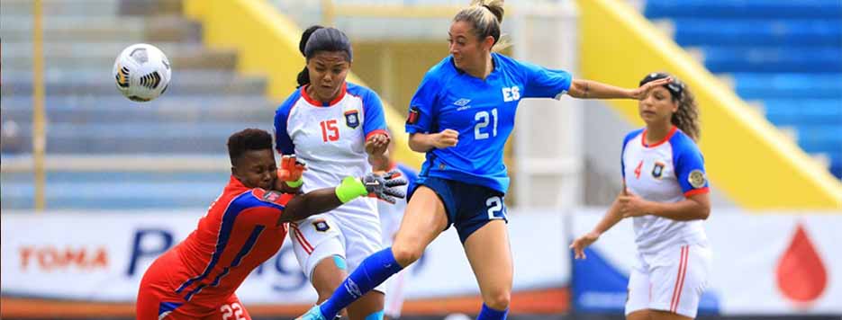 La selección femenina de El Salvador debutó en las eliminatorias con paliza de 6-0 sobre Belice
