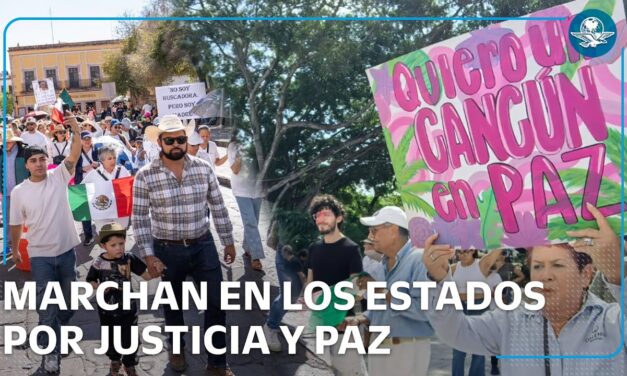 México: Marcha de la Generación Z por la paz y fin a la violencia