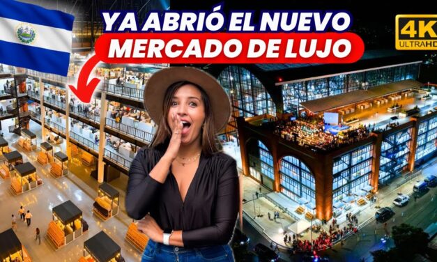 EL SALVADOR: EL NUEVO, MODERNO Y LUJOSO MERCADO DE SAN MIGUELITO YA ESTÁ ABIERTO